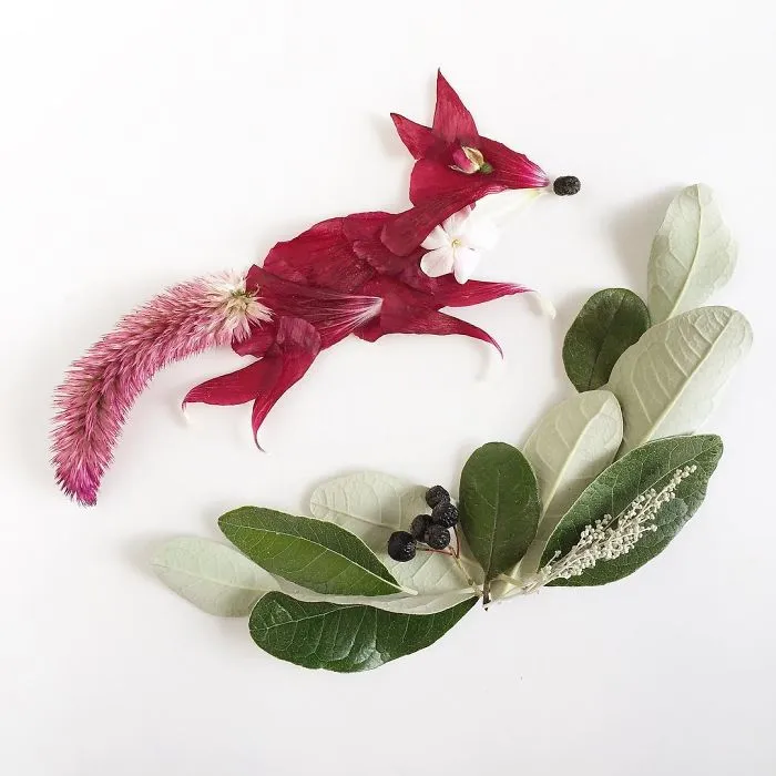 This Artist Turns Flowers Into Paintings