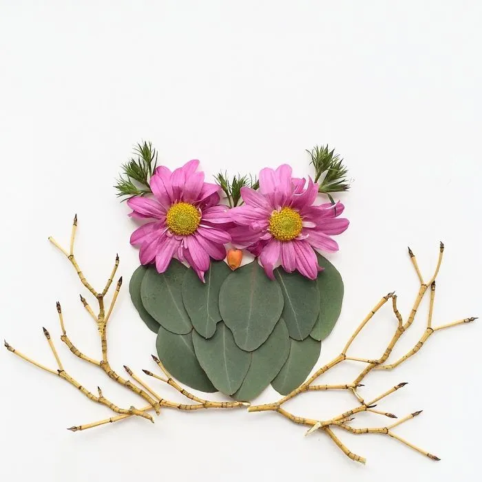 This Artist Turns Flowers Into Paintings