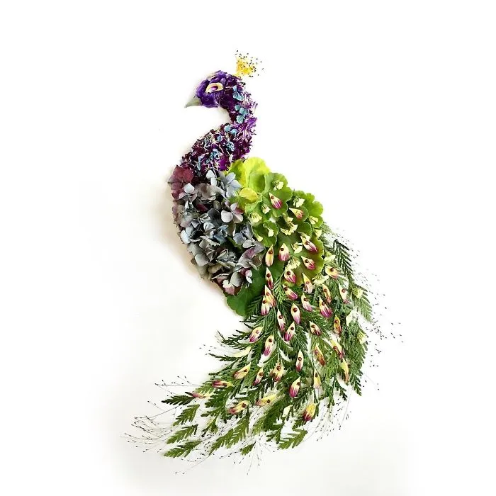 This Artist Turns Flowers Into Paintings