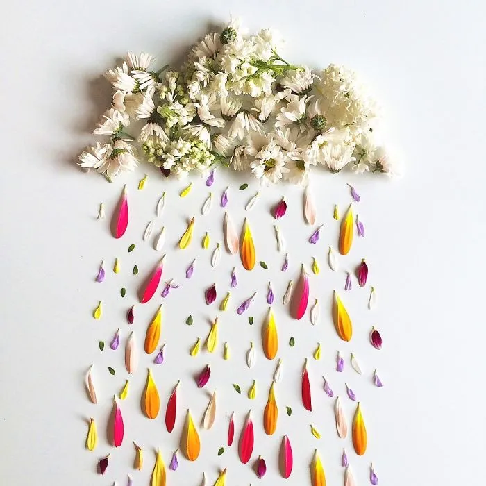 This Artist Turns Flowers Into Paintings