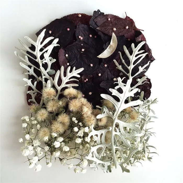 This Artist Turns Flowers Into Paintings