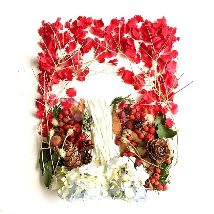 @floraforager Turns Nature Into Art