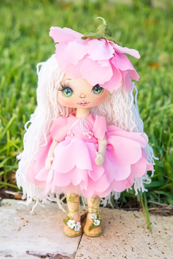 I Create One-Of-A-Kind Dolls By Sewing Them And Handpainting Their Faces