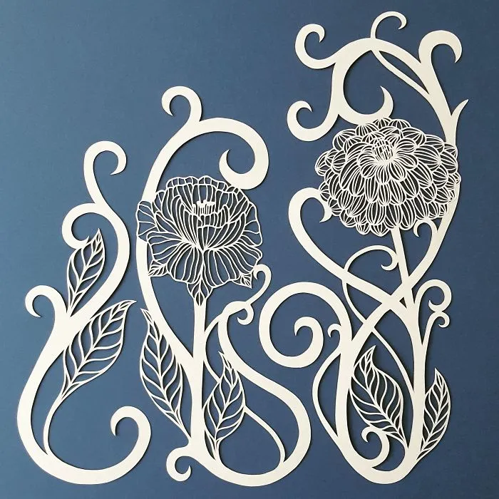 I Hand-Cut Intricate Paper Artwork Inspired By Nature And Architecture