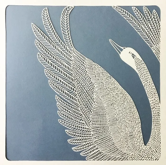 I Hand-Cut Intricate Paper Artwork Inspired By Nature And Architecture