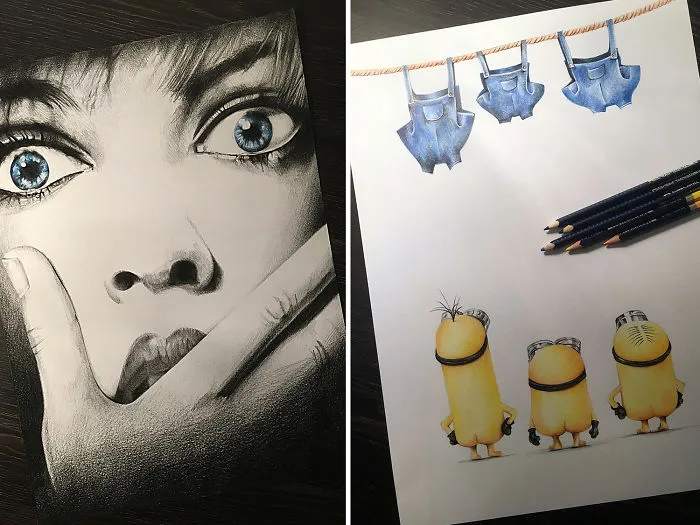 I Recreated 11 Movie Posters With Colored Pencils