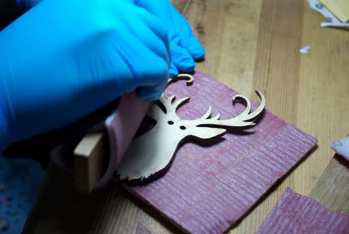 Wooden Workshop Full Of Elves