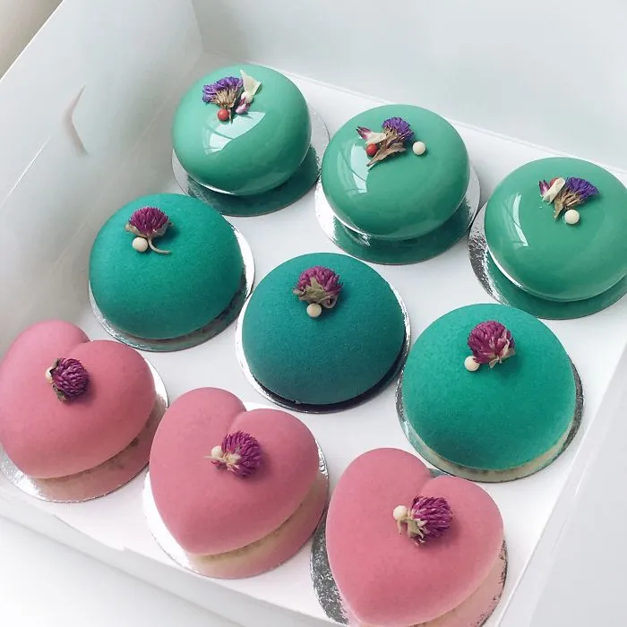 I Make Mirror Glazed Mousse Cakes