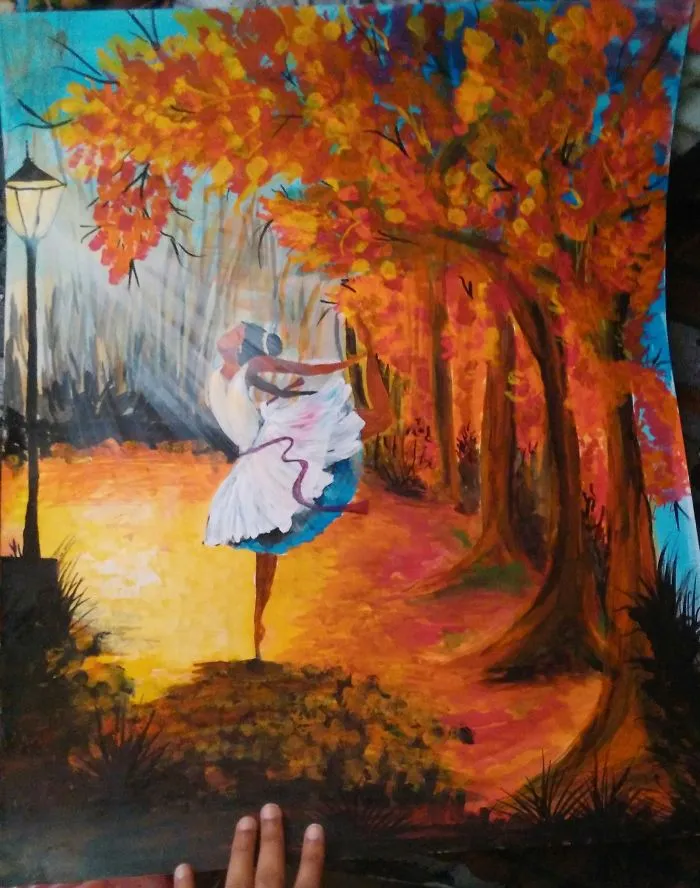 Freedom Is Being You Without Anyone's Permission. I Made This Abstract Painting.