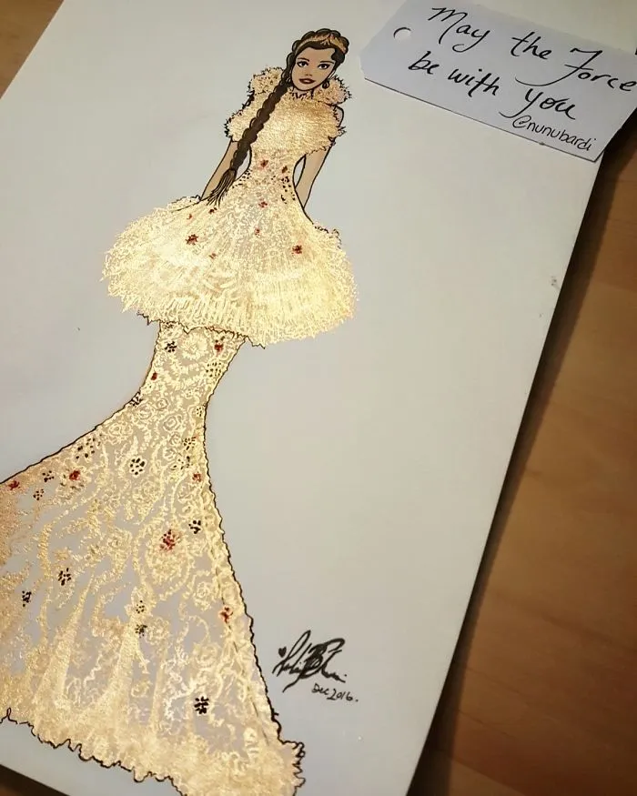 290 Touching Tributes To Late Carrie Fisher By Artists Around The World