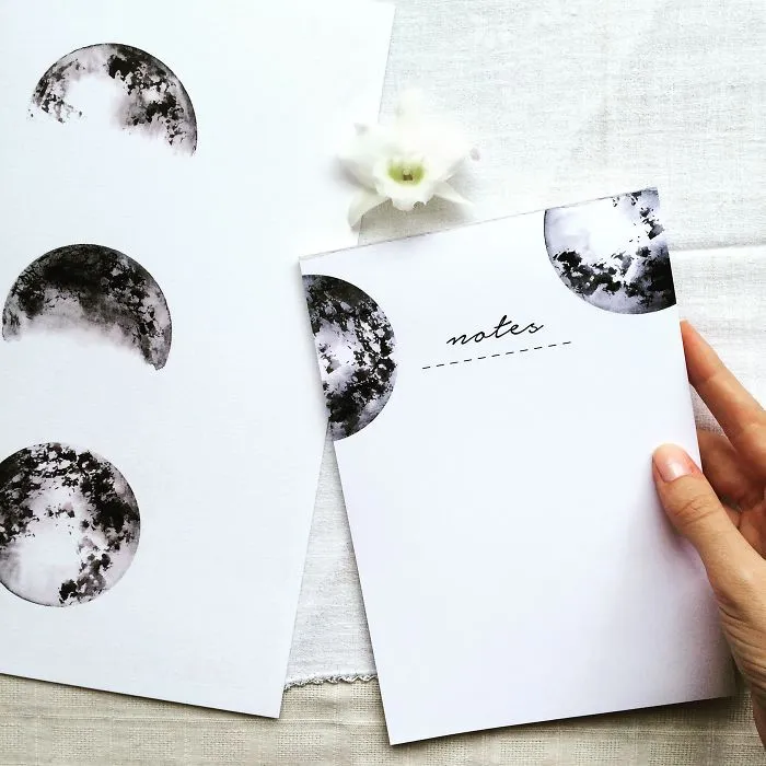 Lunar Notepads