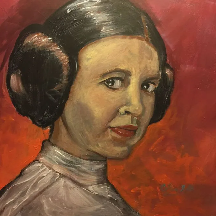 290 Touching Tributes To Late Carrie Fisher By Artists Around The World