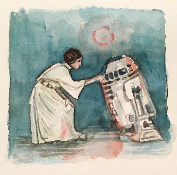 290 Touching Tributes To Late Carrie Fisher By Artists Around The World