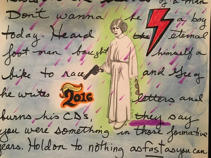 290 Touching Tributes To Late Carrie Fisher By Artists Around The World