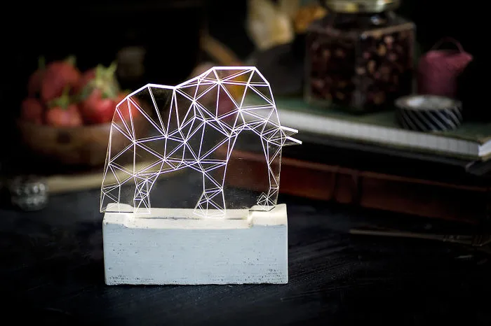Elephant Lamp, The Zoo Collection