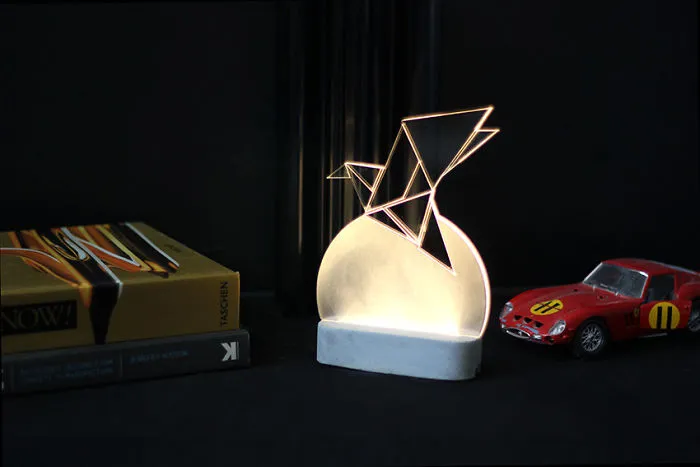 Large Modern Bird Lamp