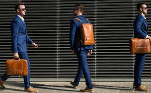 The First Bag With 2 Sides That Converts From Messenger To Backpack