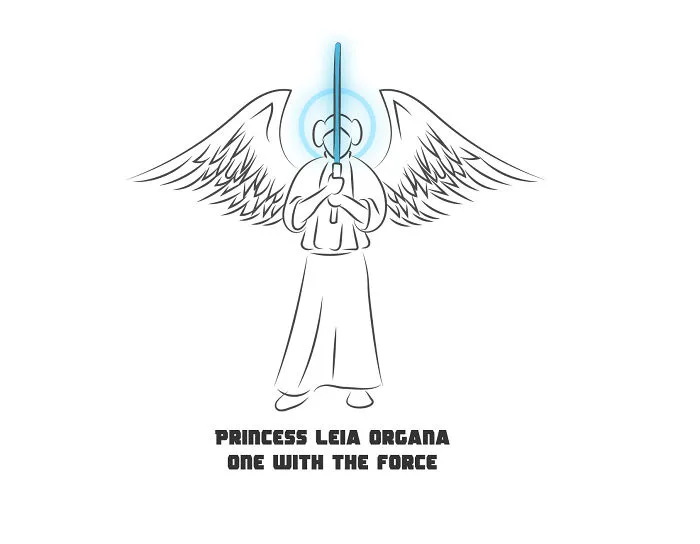 290 Touching Tributes To Late Carrie Fisher By Artists Around The World