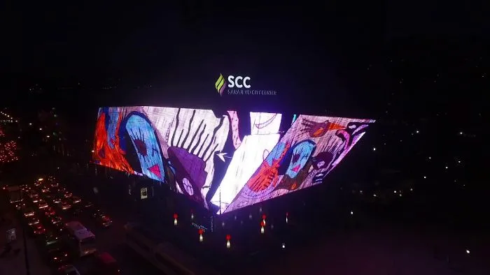 Art Shines Over Sarajevo