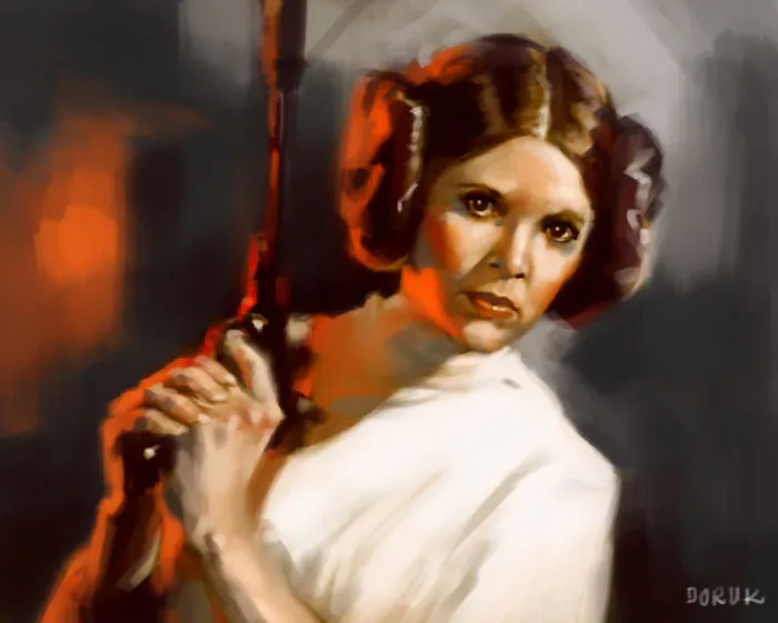 290 Touching Tributes To Late Carrie Fisher By Artists Around The World