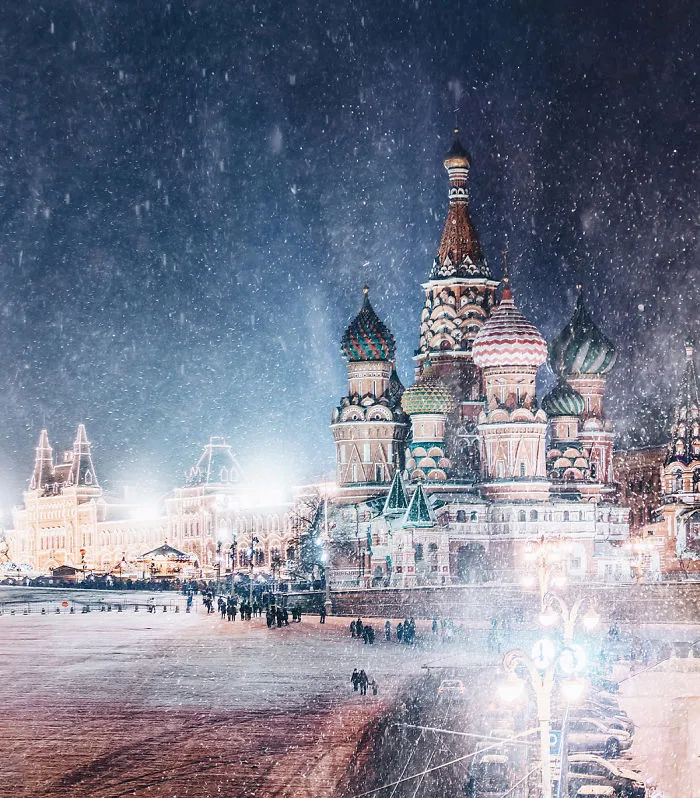 Moscow Looks Like A Fairytale During Winter, So I Tried To Capture Its Beauty