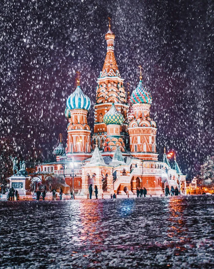 Moscow Looks Like A Fairytale During Winter, So I Tried To Capture Its Beauty