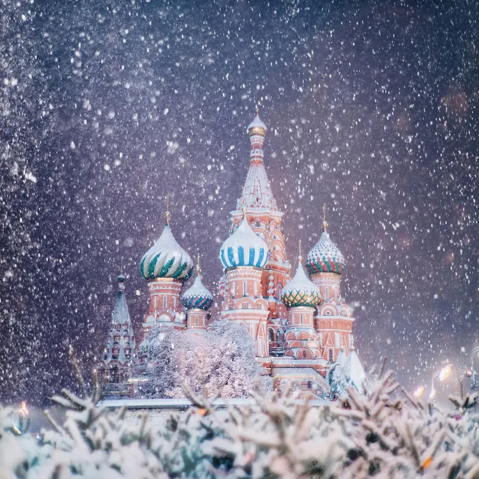 Moscow Looks Like A Fairytale During Winter, So I Tried To Capture Its Beauty
