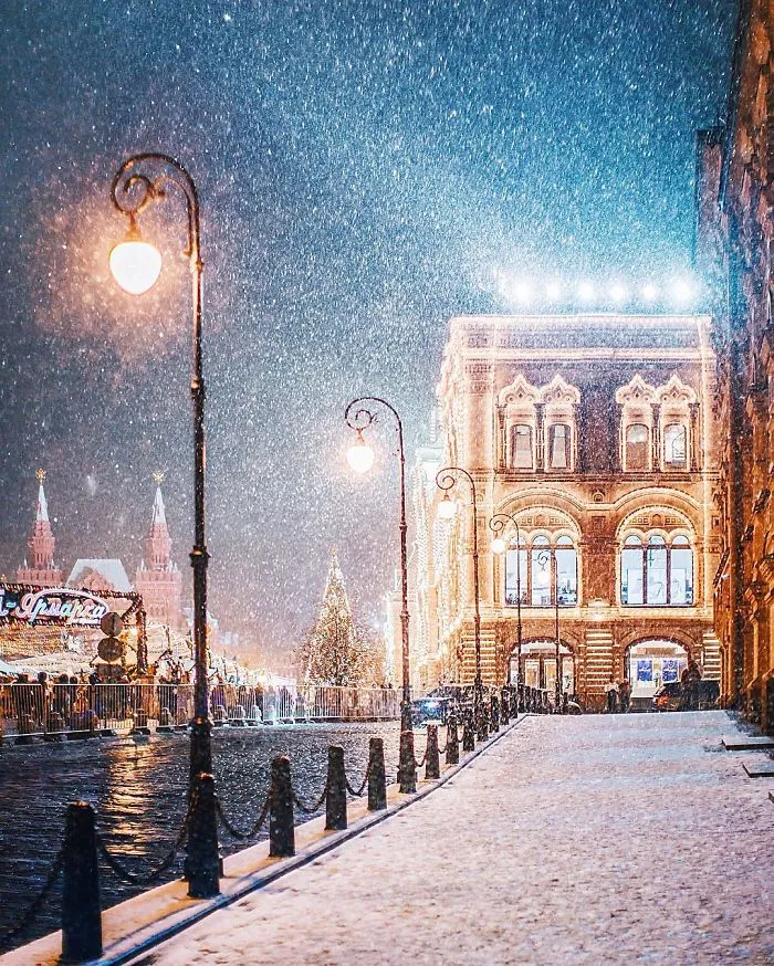 Moscow Looks Like A Fairytale During Winter, So I Tried To Capture Its Beauty