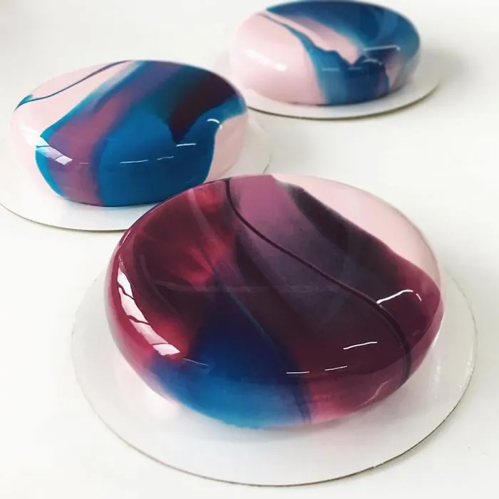 I Make Mirror Glazed Mousse Cakes
