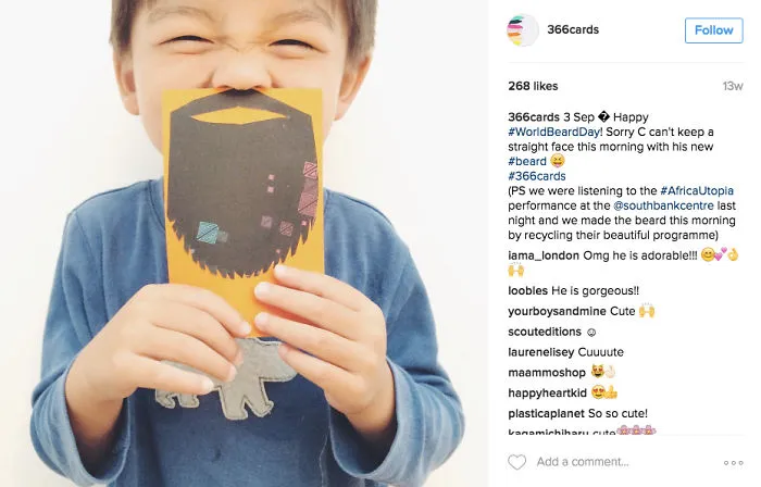 Mum And Toddler Make A Card A Day In 2016