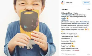 Mum And Toddler Make A Card A Day In 2016