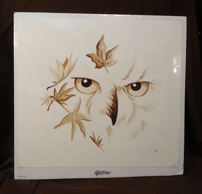 I Paint Using Only Coffee