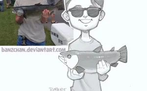 Illustrator Turns Strangers Into Anime Characters