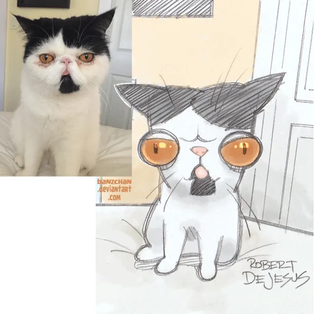 Illustrator Turns Strangers Into Anime Characters