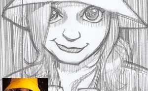 Illustrator Turns Strangers Into Anime Characters