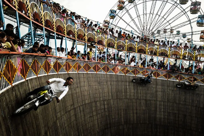 I Documented Daredevil Stuntmen & Their Lives At "Well Of Death"