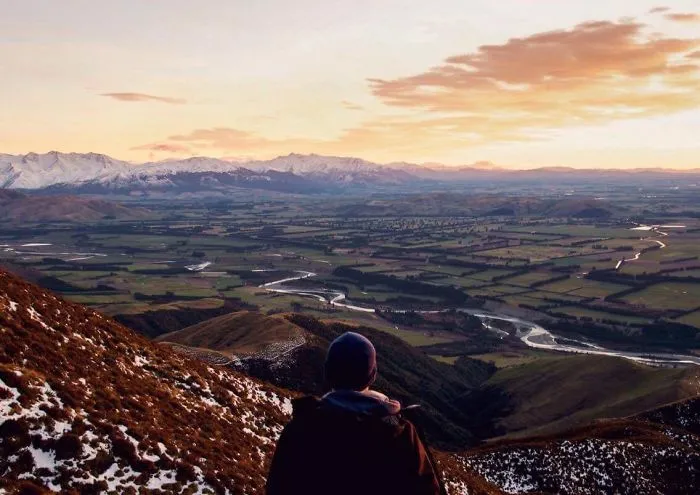 Sunrise In New Zealand.