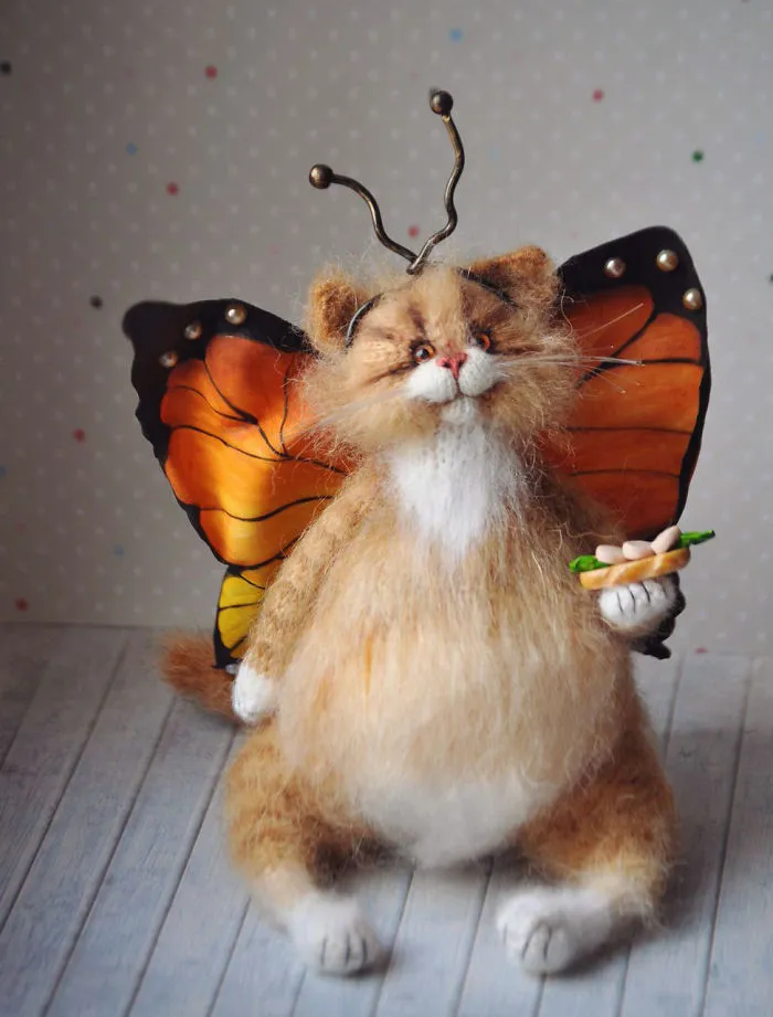 Touching Mohair Collectibles: Adorable Fluffies By Olga Besogonova