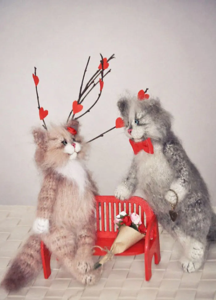 Touching Mohair Collectibles: Adorable Fluffies By Olga Besogonova