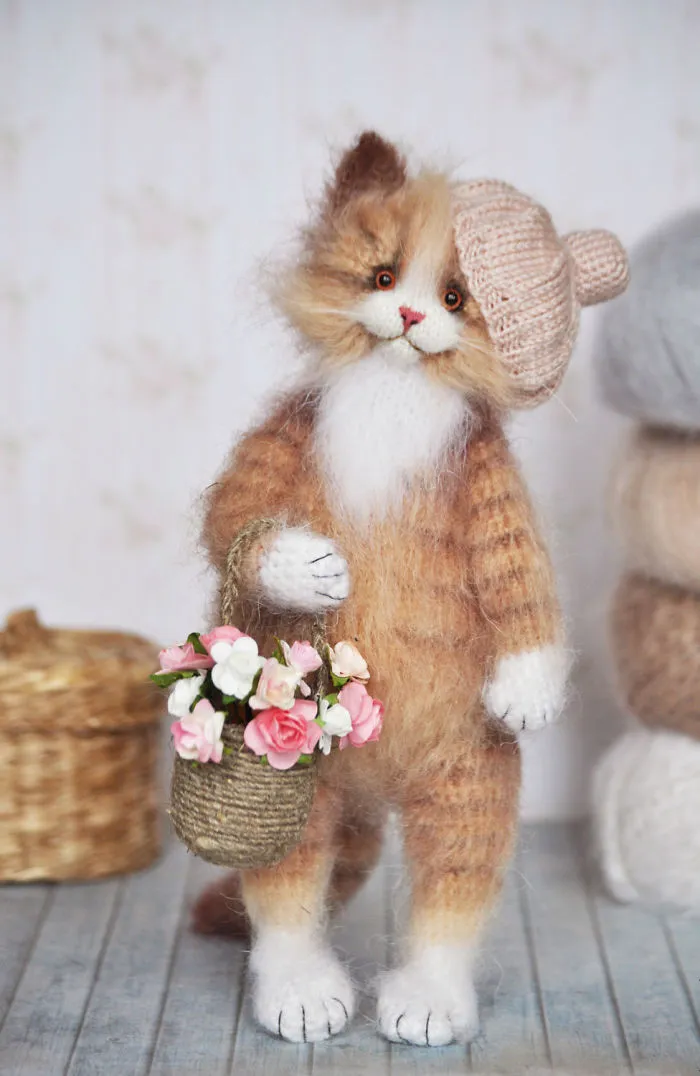 Touching Mohair Collectibles: Adorable Fluffies By Olga Besogonova