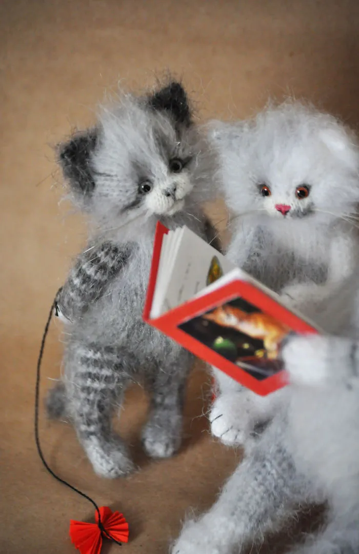 Touching Mohair Collectibles: Adorable Fluffies By Olga Besogonova