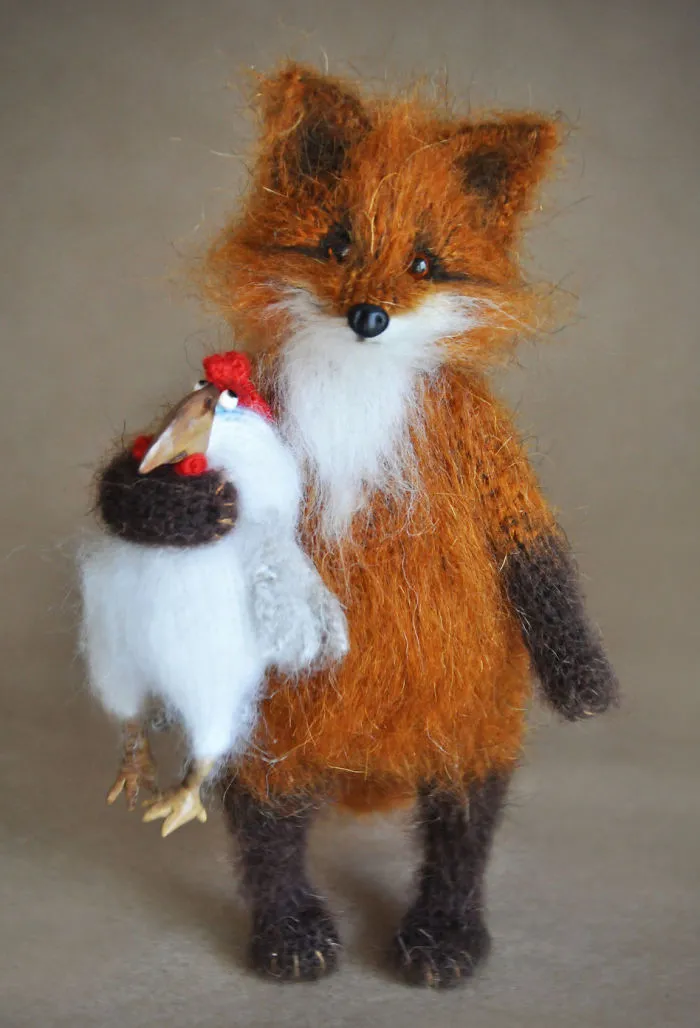 Touching Mohair Collectibles: Adorable Fluffies By Olga Besogonova