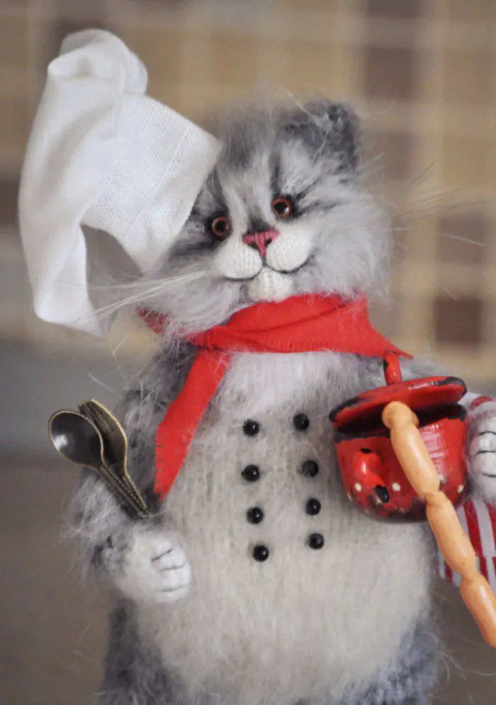 Touching Mohair Collectibles: Adorable Fluffies By Olga Besogonova