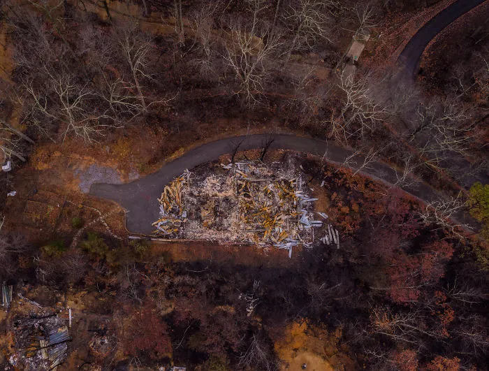 I Captured The Wildfire Devastation In Gatlinburg Via Drone