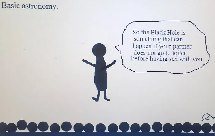 Very Bad Taste And Very Dark Humor