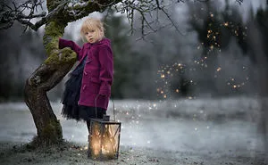 I Made Photos Of My Daughters In Winter Wonderland