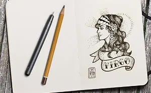 I Designed Old School Style Zodiac Tattoos