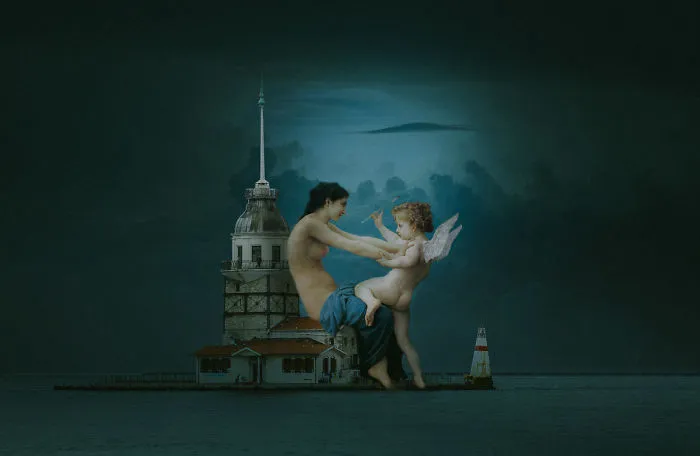 I Make Classical Paintings Travel Through The City
