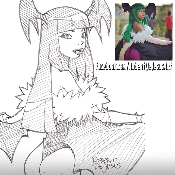 Illustrator Turns Strangers Into Anime Characters
