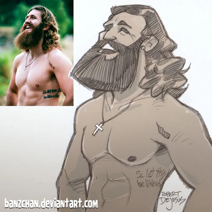 Illustrator Turns Strangers Into Anime Characters